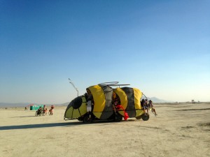 Burning Man bumblebee