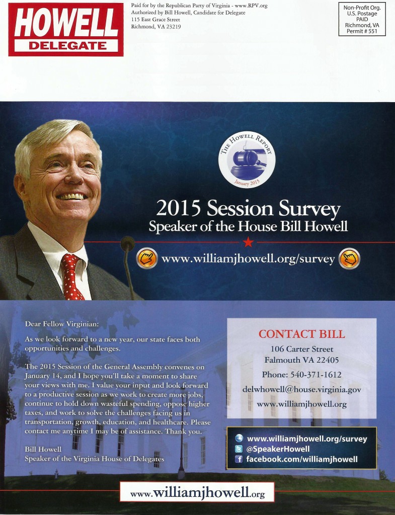 Howell Campaign Survey 01-28-2014 - Page 4