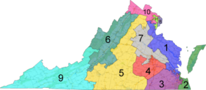 virginia congressional 6th districts