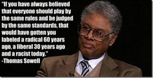 Thomas Sowell on radical, racist