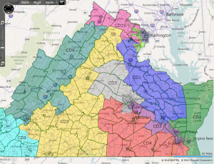 Virginia Congressional map 2