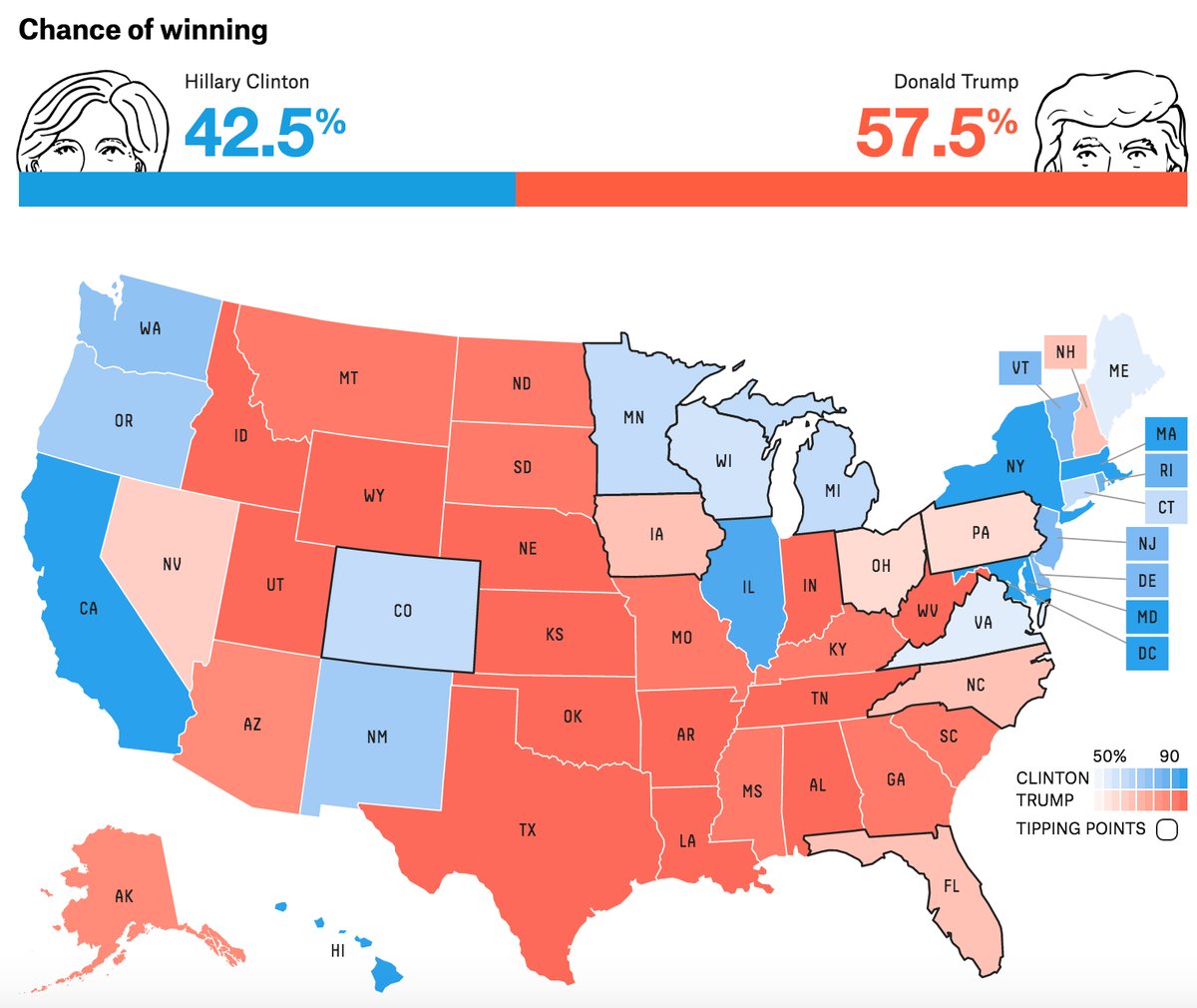 Nate Silver map