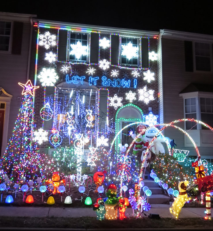 Where to see Christmas Lights Virginia, Maryland and DC 2017 The Bull Elephant