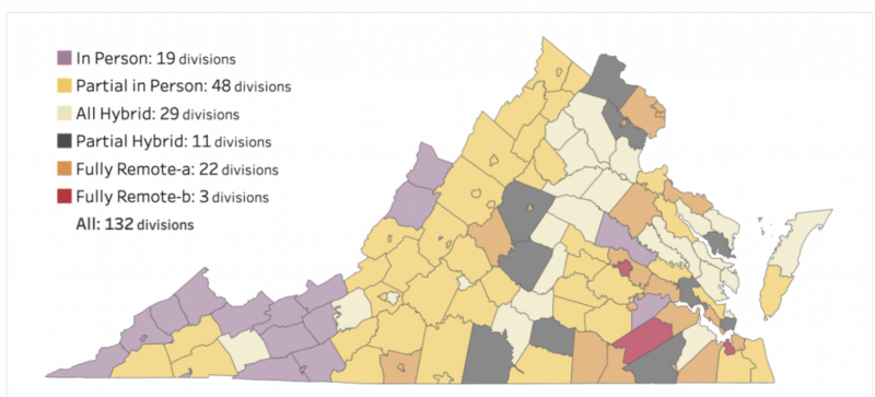 Virginia schools operational status – The Bull Elephant