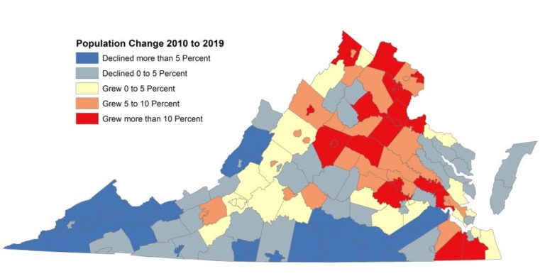 Virginia’s population growth stalls – The Bull Elephant