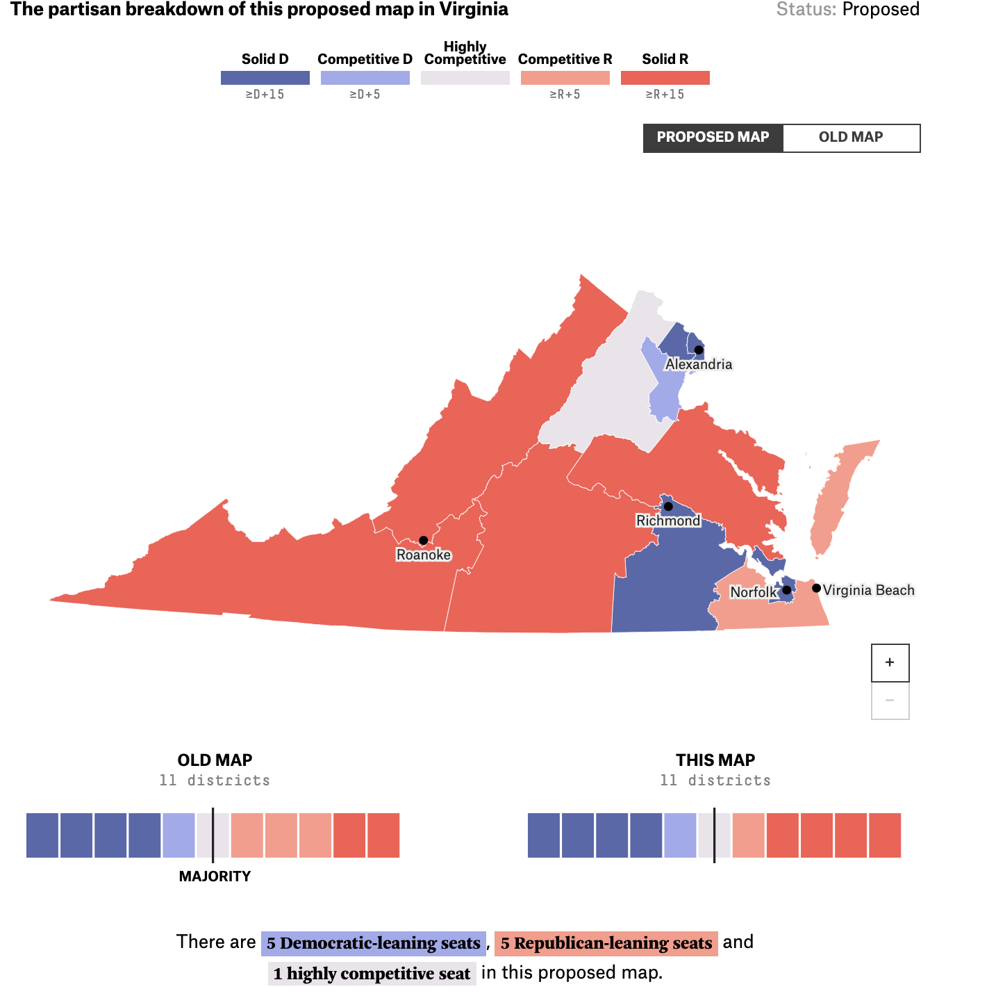 Another Take On What Congressional Redistricting Looks Like For Democrats And Republicans In 8572