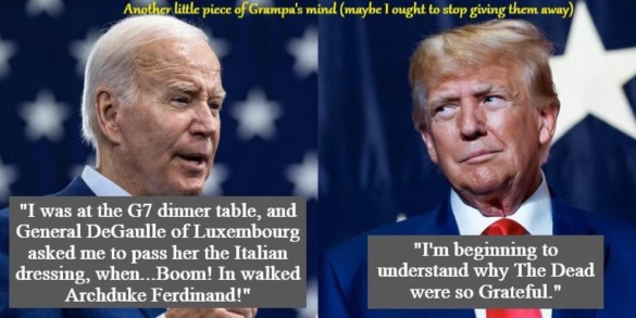 Sunday Memes–Presidential Dementia edition – The Bull Elephant